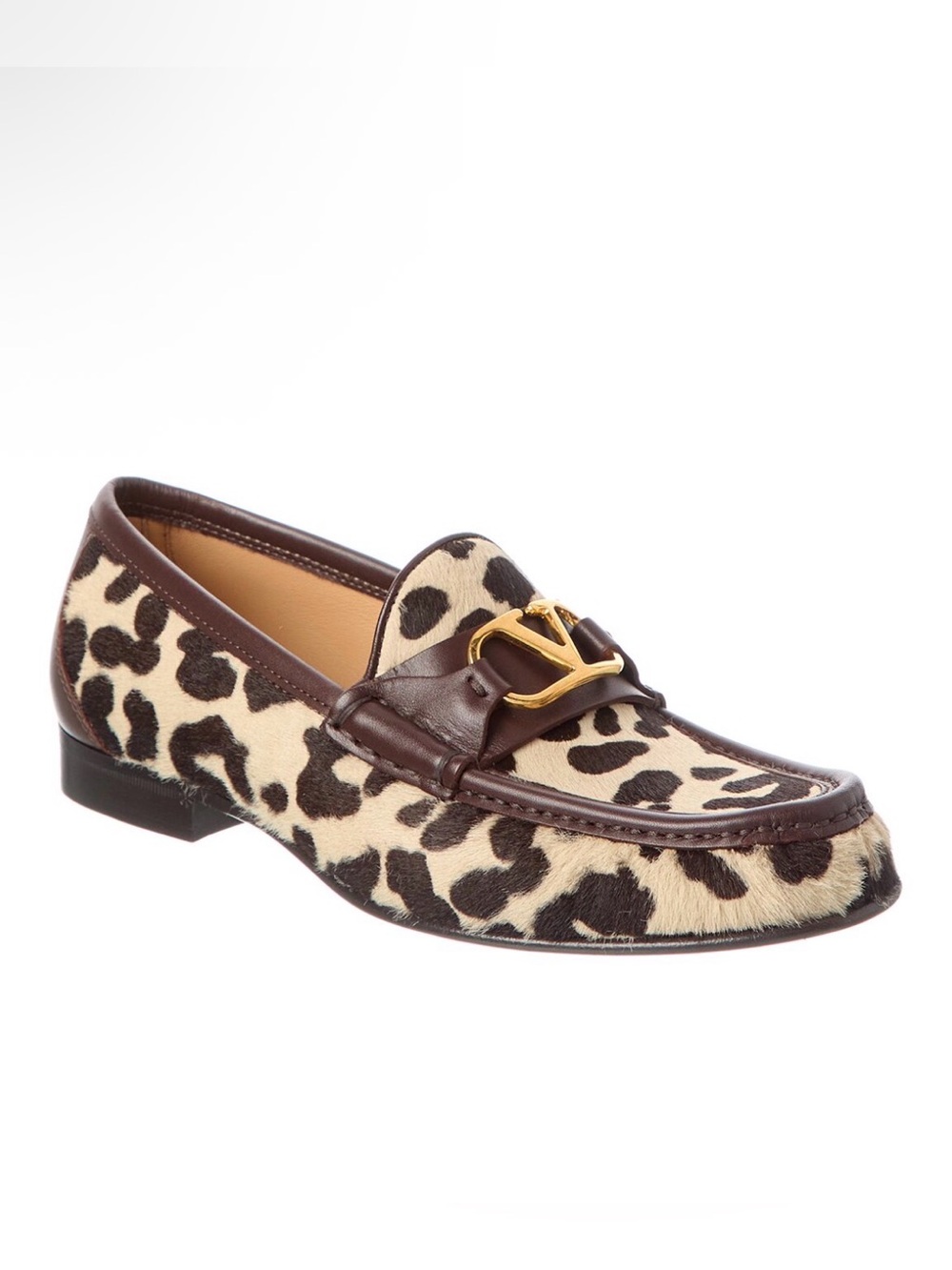 Valentino Garavani VLogo Moess Calf Hair Loafer